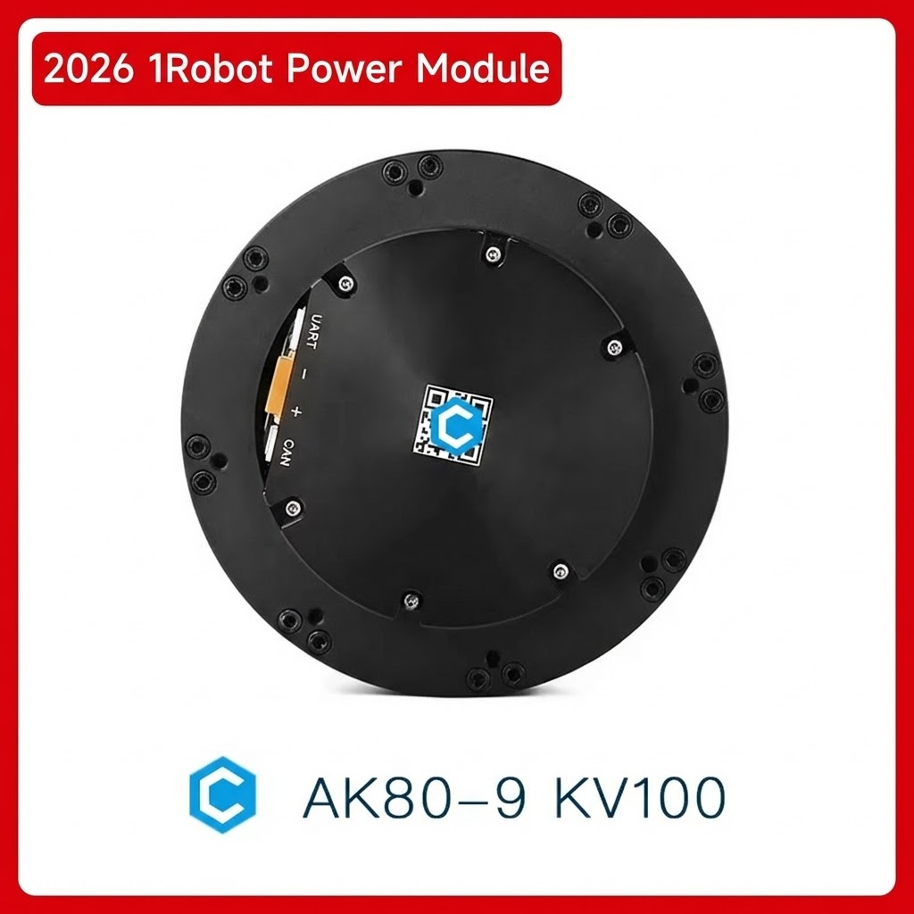 Ak80 9 Dynamic Actuator Robotics - محرك أصلي من نوع CubeMars AK80-9