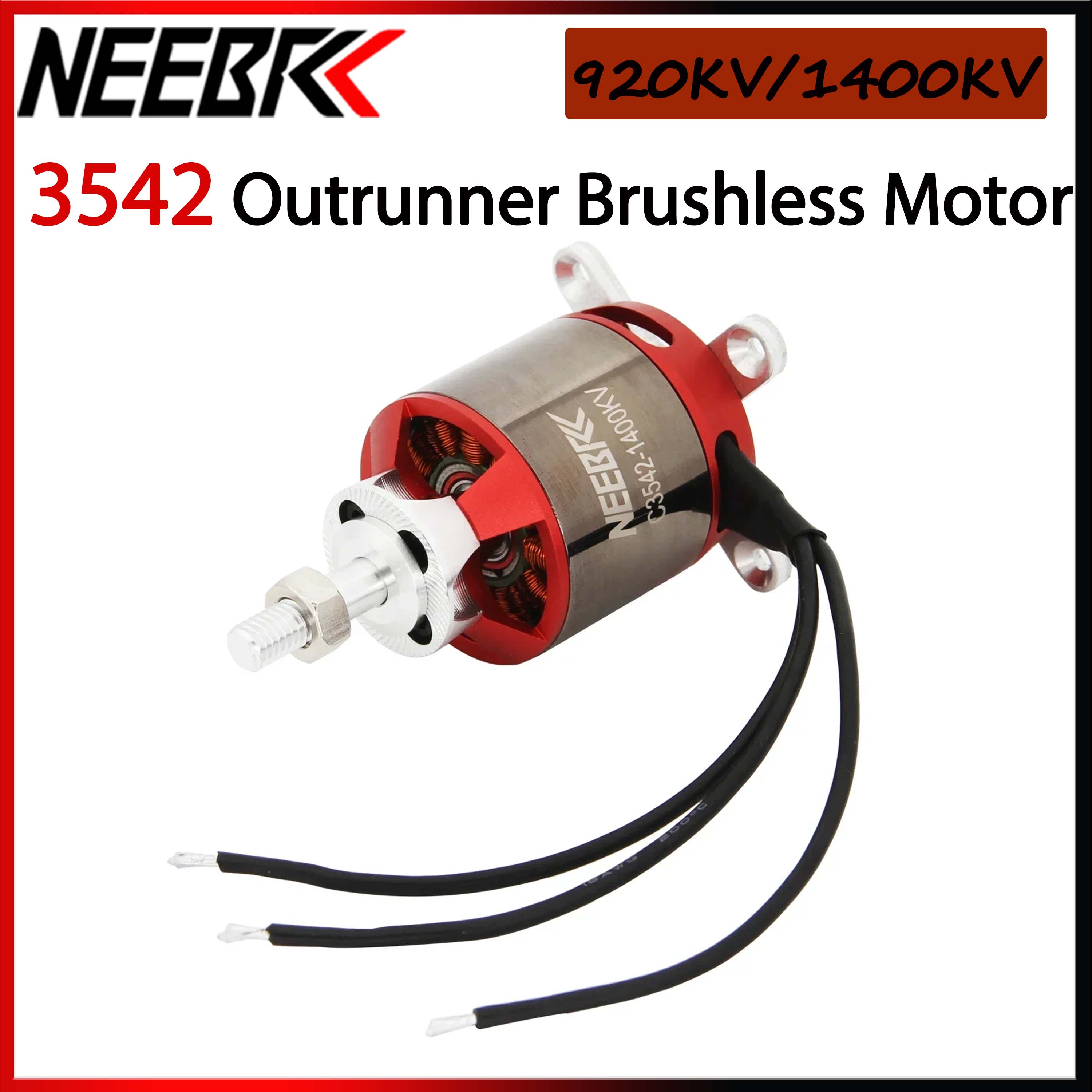 Brushless Motor Thrust Test Stand - 1/2/4 قطعة 3542 920KV 1400KV Outrunner