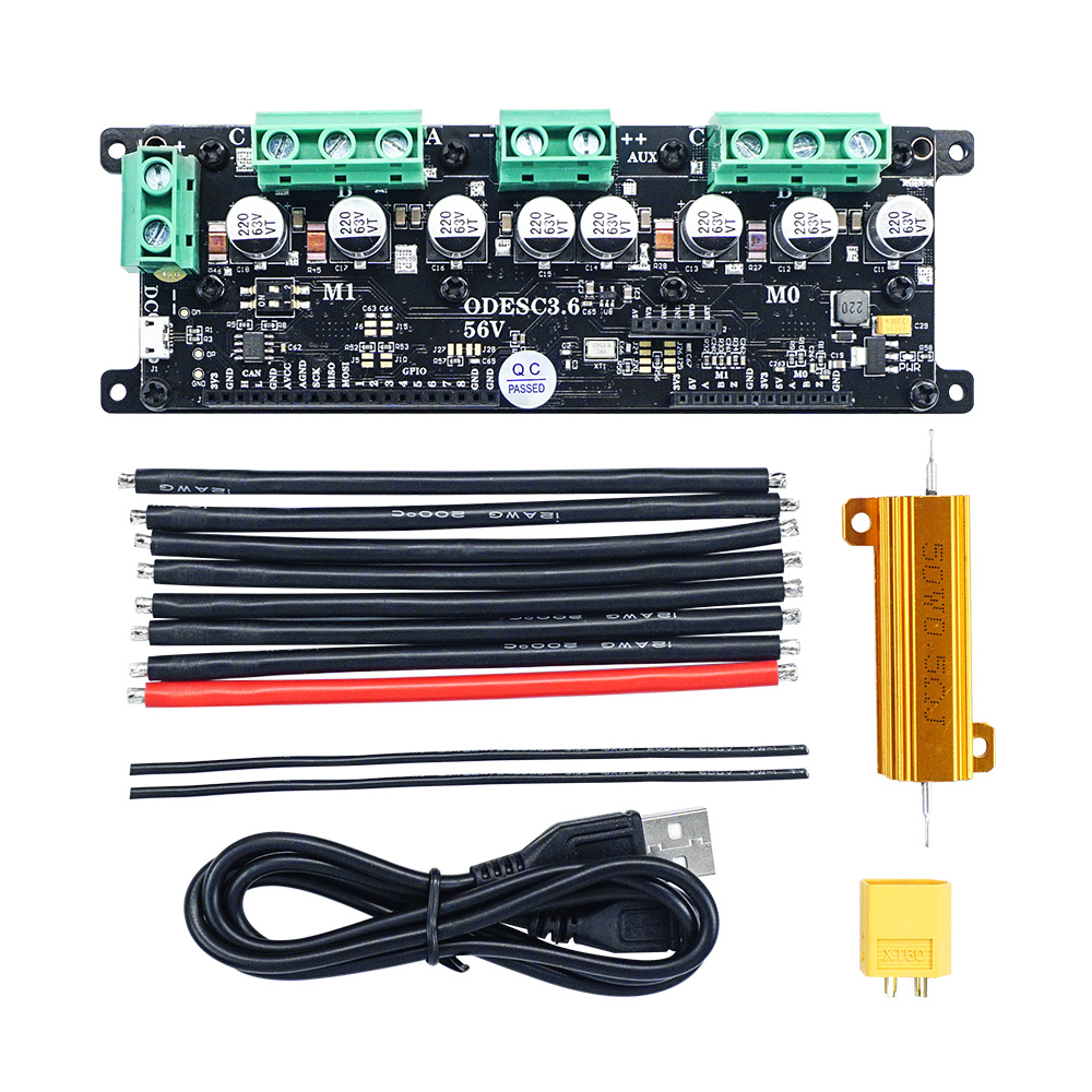 Odrive Dual Brushless Motor Controller - ODESC3.6 يفضل محرك بدون فرش عالي