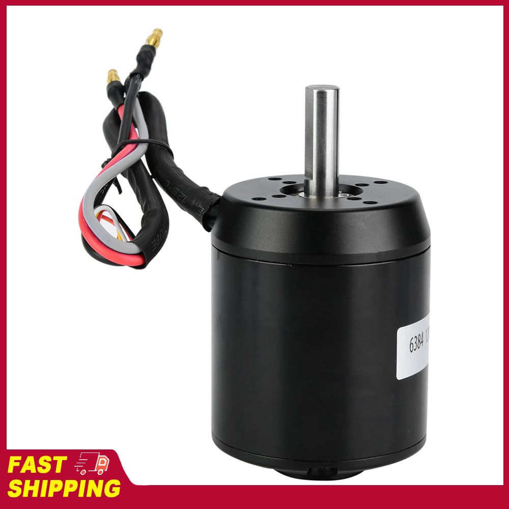 محرك BLDC خارجي بدون فرشاة مع  - مراجعة 6384 Brushless Motor Sensored وسعره