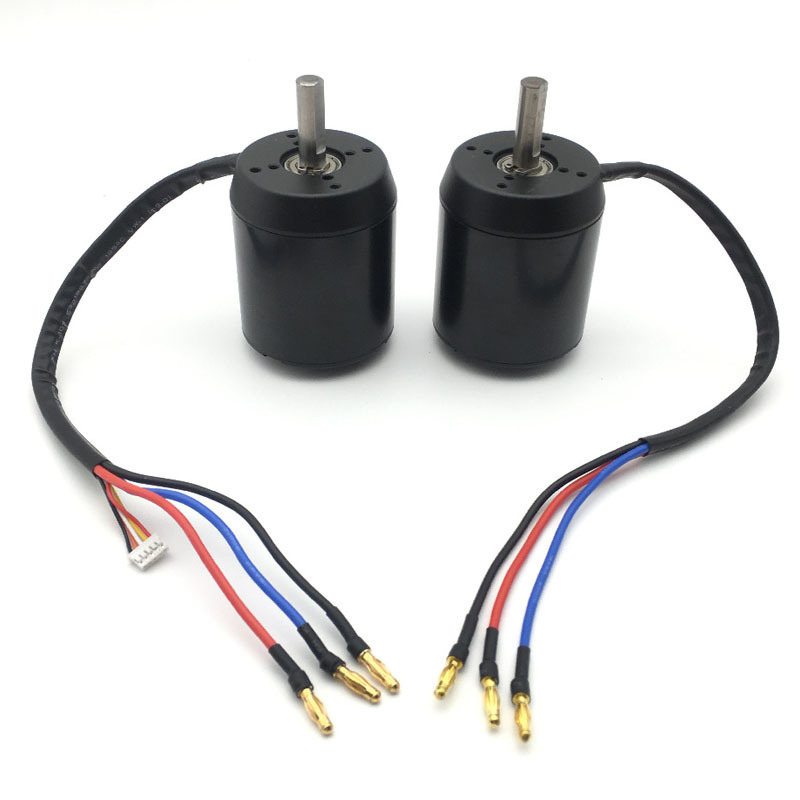 محرك عمود مستشعر للسكوتر الكهر - مراجعة 6384 Brushless Motor Sensored وسعره